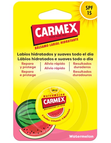 Carmex Bálsamo Labial Watermelon SPF 15 7,5 g
