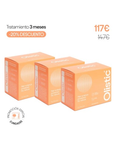 Pack trimensual Olistic For Women Anticaída Mujer 28 frascos 25 ml