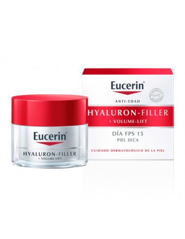 Eucerin Hyaluron Filler Volume Lift Crema Día Piel Seca