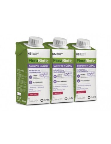 Ns Florabiotic SueroPro + Oral 3 x 200 ml
