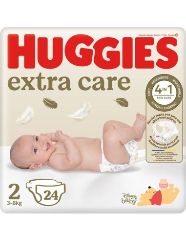 Huggies Extra Care Talla 2 24 Unidades