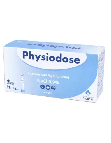 Physiodose Suero Fisiológico Monodosis 40 x 5 ml