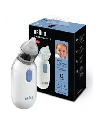 Aspirador nasal electrónico Braun 0+