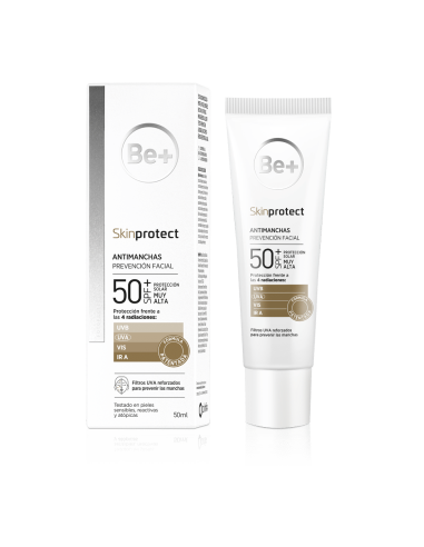 Be+ Skin Protect Fluido Antimanchas Prevención SPF50+ 50 ml