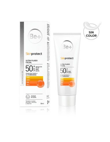 Be+ Skin Protect Ultra Fluido Facial SPF 50+ 50 ml