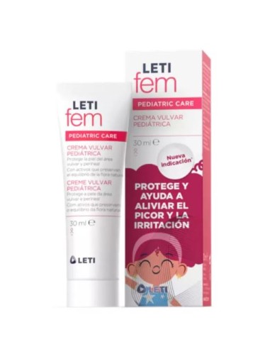 LetiFem Crema Vulvar Pediatrica 30 ml