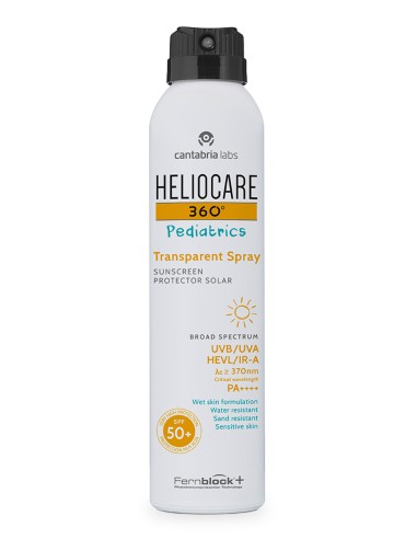 Heliocare 360º Pediatric Transparent Spray SPF 50+ 200 ml