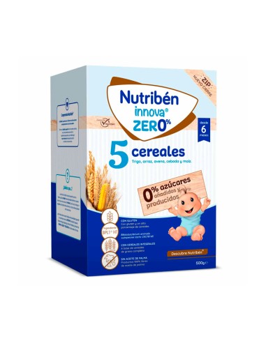 Nutribén Innova Zero 0% 5 Cereales 500 g