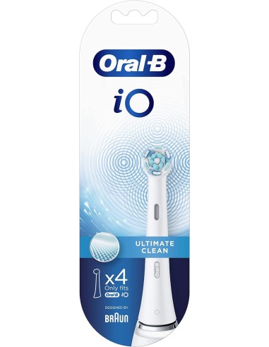 Oral B Pack 4 cabezales IO Ultimate Clean
