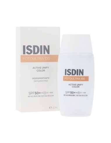 ISDIN Fotoultra 100 Active Unify Color SPF 50+ 50 ml