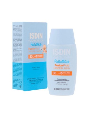 ISDIN Fusion Fluid Mineral Baby Pediatrics SPF 50+ 50 ml