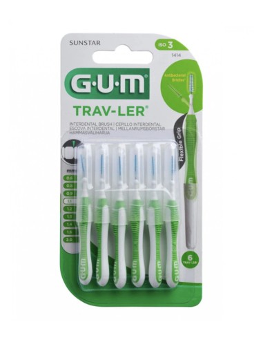 Gum Cepillo Interdental Trav-ler Ultrafino 1,1 mm