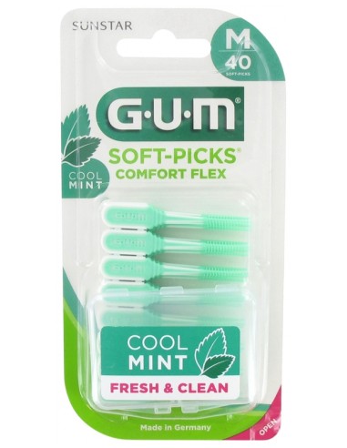 Gum Soft-Picks Comfort Flex Medium Cool Mint 40 Uds