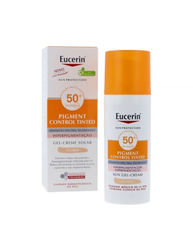 Eucerin Fotoprotector Facial Pigment Control SPF 50+ Color Claro 50 ml