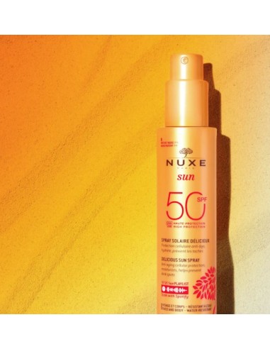 Nuxe Sun Spray Leche Corporal y Facial SPF 50+ 150 ml