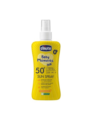 Chicco Sun Baby Moments Spray Solar SPF 50+ 150 ml
