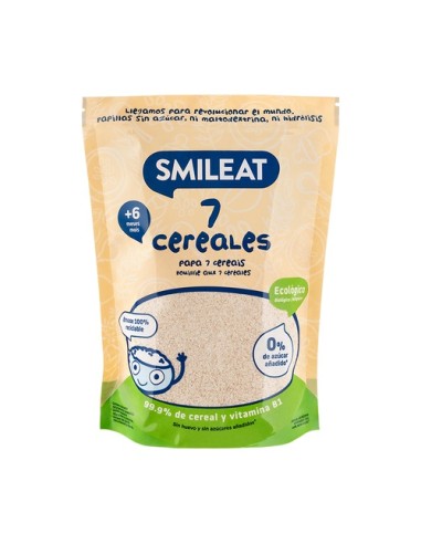 Smileat Papilla Ecológica 7 Cereales 200 g