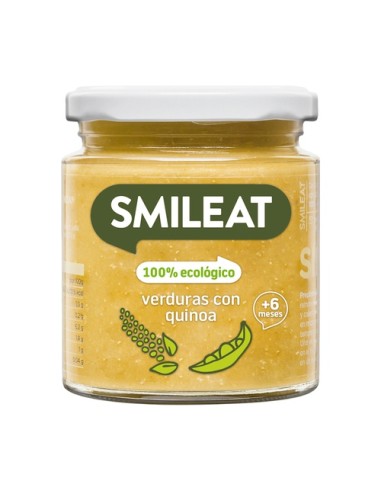 Smileat Potito Verduras con Quinoa Ecológico 230 g