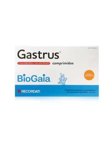 Biogaia Gastrus 30 Comprimidos Masticables
