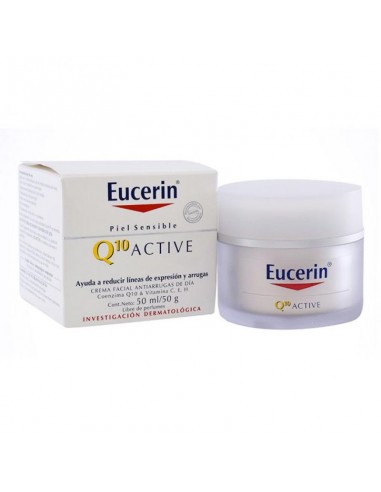 Eucerin Q10 Active Antiarrugas Día Piel Seca 50 ml