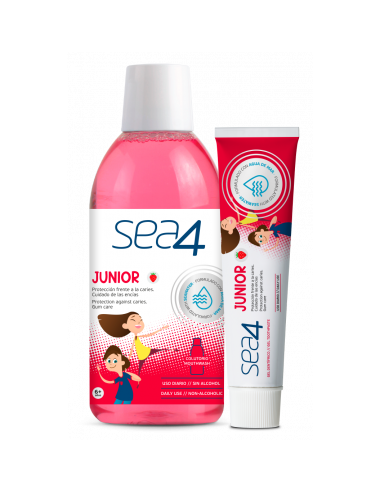 Sea4 Colutorio Junior fresa 500 ml