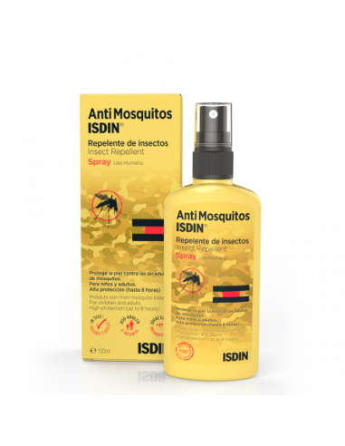ISDIN AntiMosquitos Spray Repelente de mosquitos 100 ml