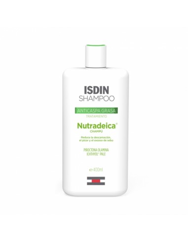ISDIN Shampoo Anticaspa Grasa Nutradeica 400 ml