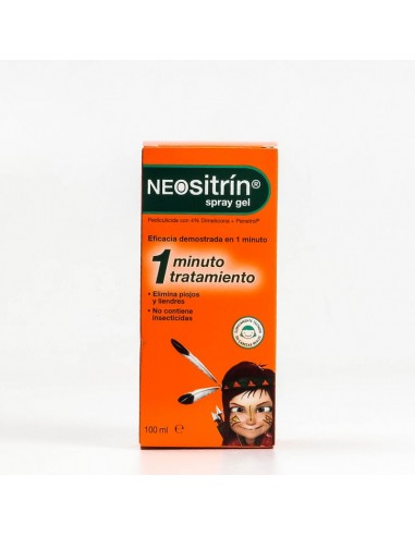 Neositrín Spray Gel Antipiojos, 100ml
