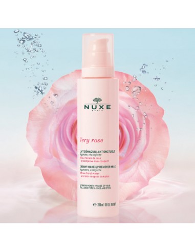Nuxe Very Rose Leche Desmaquillante Cremosa Frasco Spray 200ml