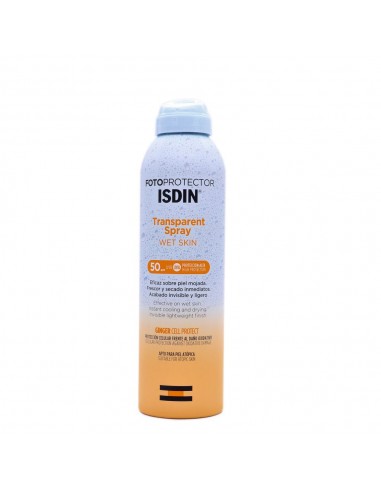 ISDIN Fotoprotector Transparent Spray Wet Skin SPF 50 250 ml