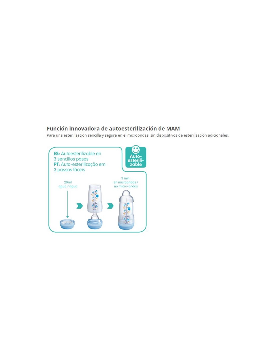 Farmacia Fuentelucha  MAM Biberon Easy Start Anti Colic 130 ml + Chupete  Start 0-2 m