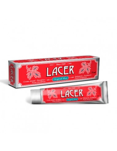 Lacer Original mint pasta de dientes 75 ml