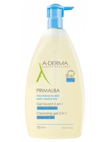A-Derma Primalba gel lavante 2en1 750 ml
