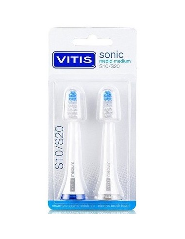 Vitis Sonic S10/S20 Recambio Cepillo Dental Electrico