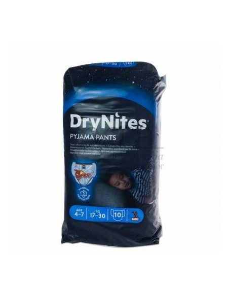 Farmacia Fuentelucha  DryNites niño Pyjama Pants 4-7 años 17-30 kg 10 Uds