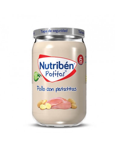 Nutribén Potitos Pollo con patatitas 235 g