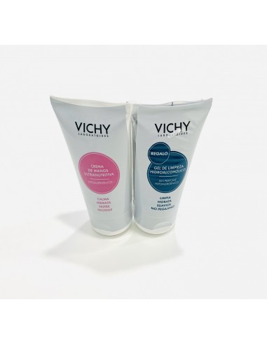 Vichy crema de manos ultranutritiva 50 ml con regalo de gel hidroalcohólico 50 ml