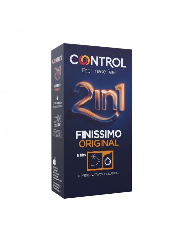 Control 2in1 Finissimo original 6 Unidades
