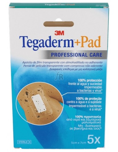 Tegaderm+ Pad 5cmx7cm 5 apósitos