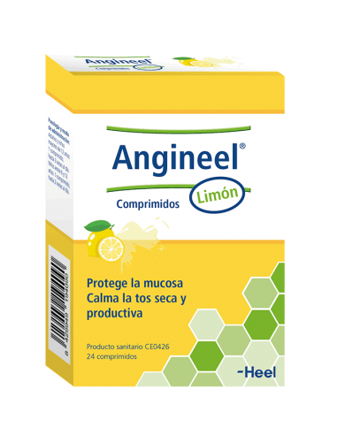 Angineel Heel Limón 24 comprimidos