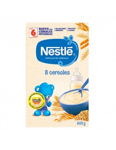 Nestle Papilla 8 cereales 600 g