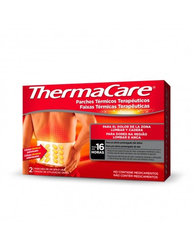 Thermacare parches zona lumbar y cadera 2 Uds