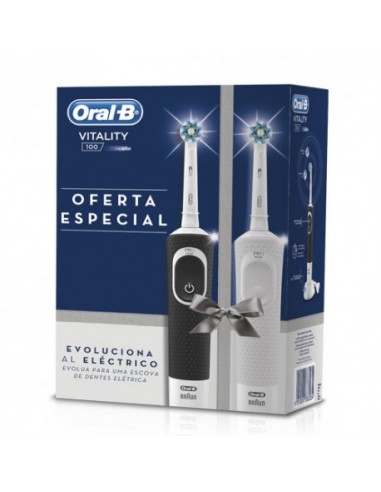 Oral-b Cepillo electrico Vitality 100 Pack 2 U