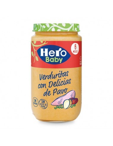 Hero Baby Verduras con Delicias de Pavo 235 g