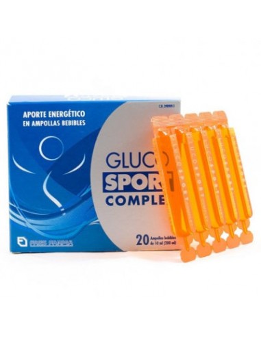 Glucosport Complet 20 ampollas bebibles