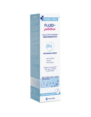 Naso Faes Fluid+ Pediátrico solución marina 100 ml