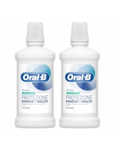Oral-B Enjuague Bucal Encias y Esmalte Care 2x500 ml