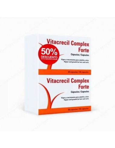 Vitacrecil Complex Forte, Duplo Oferta 2x90 cápsulas